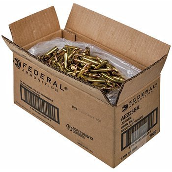 Federal American Eagle 223 Rem Ammunition – 1000 Rounds of 55 Grain FMJ